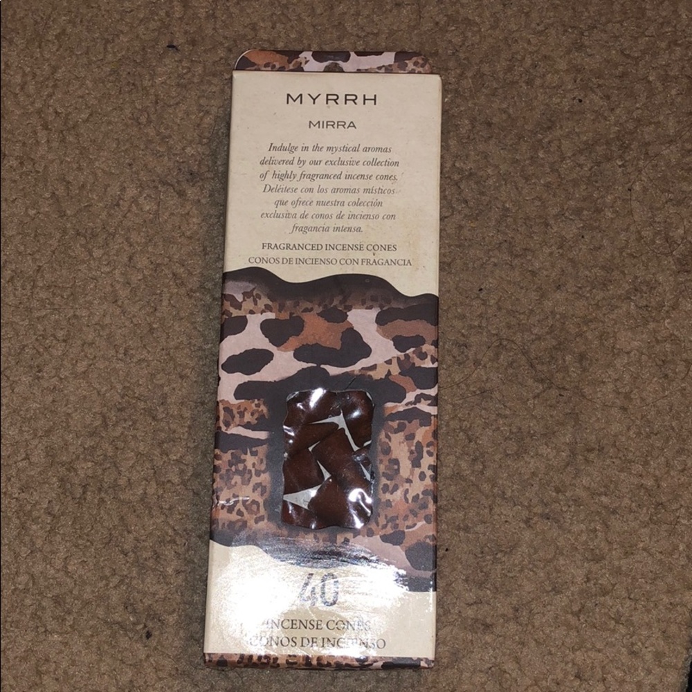 Incense Cones Myrrh